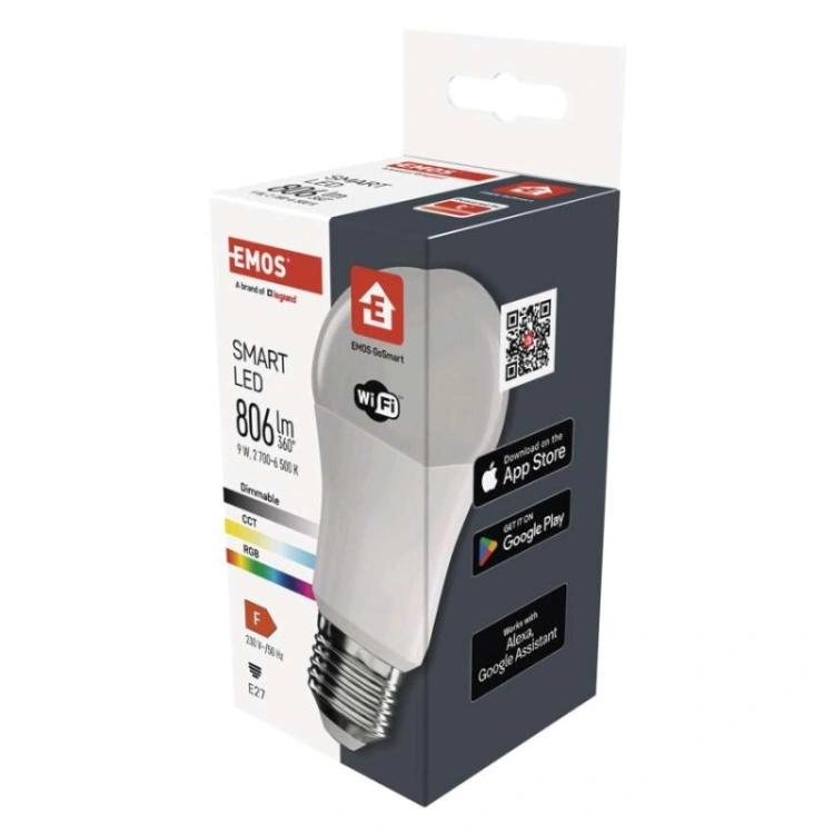 EMOS GoSmart żarówka LED A60 E27 9W
