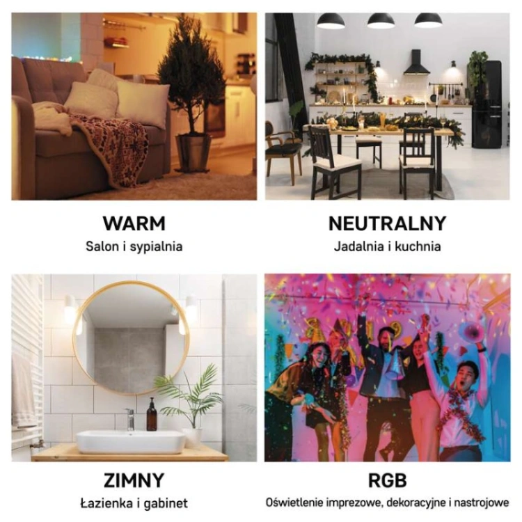 Ściemnialna żarówka LED EMOS GoSmart E27