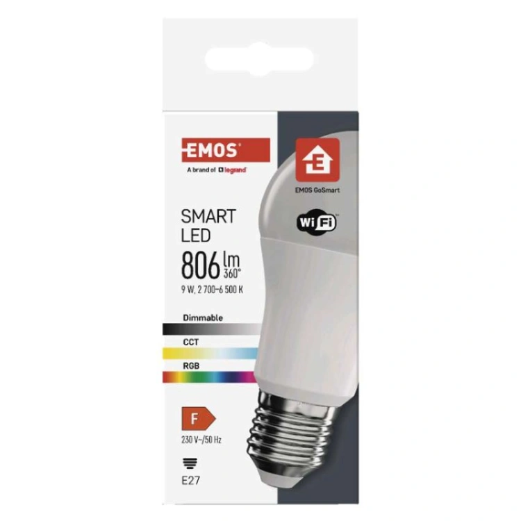 Żarówka LED EMOS GoSmart sterowana przez WiFi
