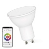 GoSmart Żarówka LED MR16 / GU10 / 4,8 W (35 W) / 400 lm / RGB / ściemnialna / WiFi