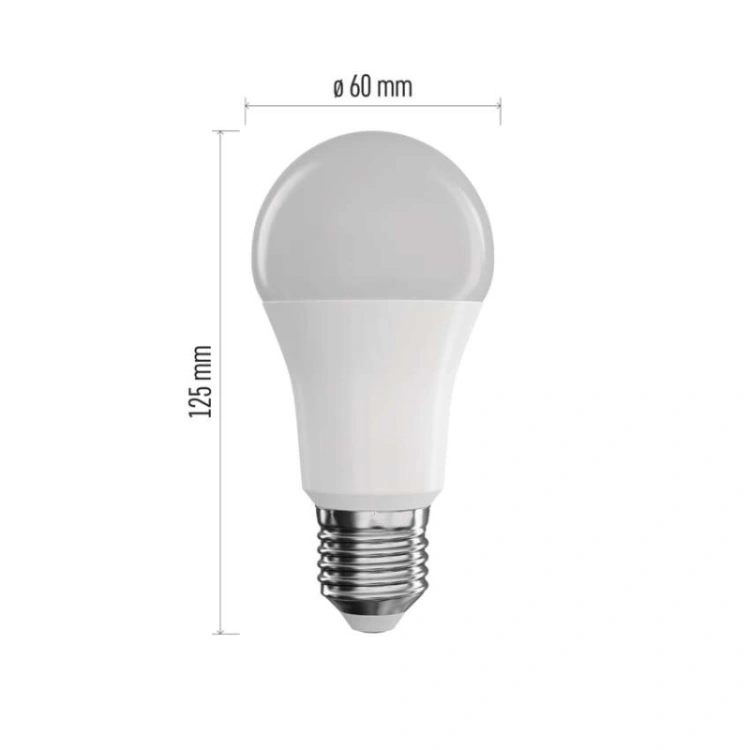 GoSmart Żarówka LED A60 / E27 / 11 W (75 W) / 1 050 lm / RGB / ściemnialna / Zigbee