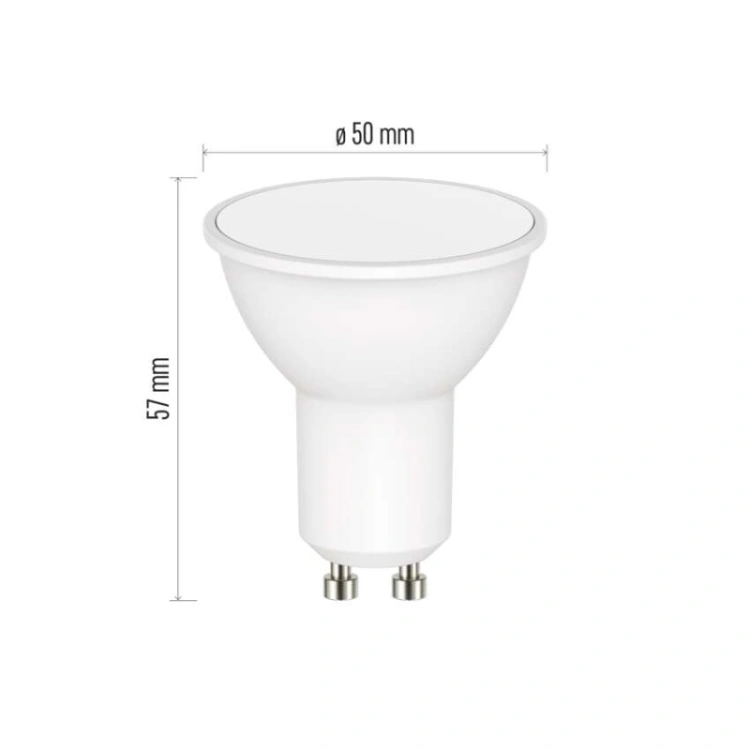 GoSmart Żarówka LED MR16 / GU10 / 4,8 W (35 W) / 400 lm / RGB / ściemnialna / Zigbee