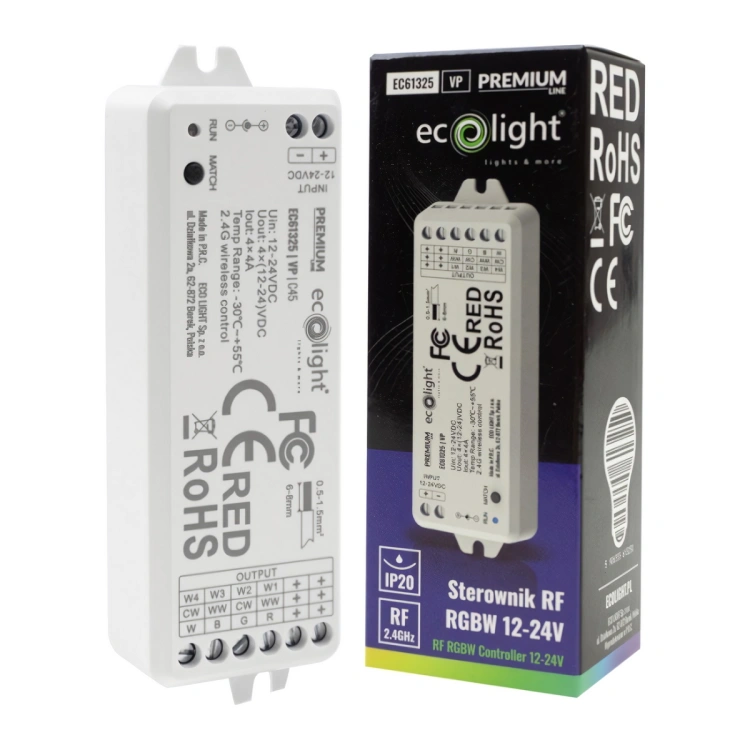 Sterownik do taśm LED RGBW VP Eco Light