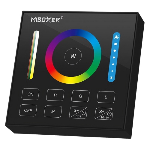 Panel kontrolny B0-B / RGB + CCT / 2,4G RF / 3VDC / czarny / IP20 / Bergmen by MiBoxer