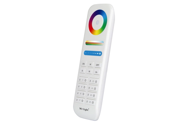 Pilot FUT089 / 8 stref / RGB + CCT / 2,4G RF / 3VDC / biały / IP20 / Bergmen by MiBoxer