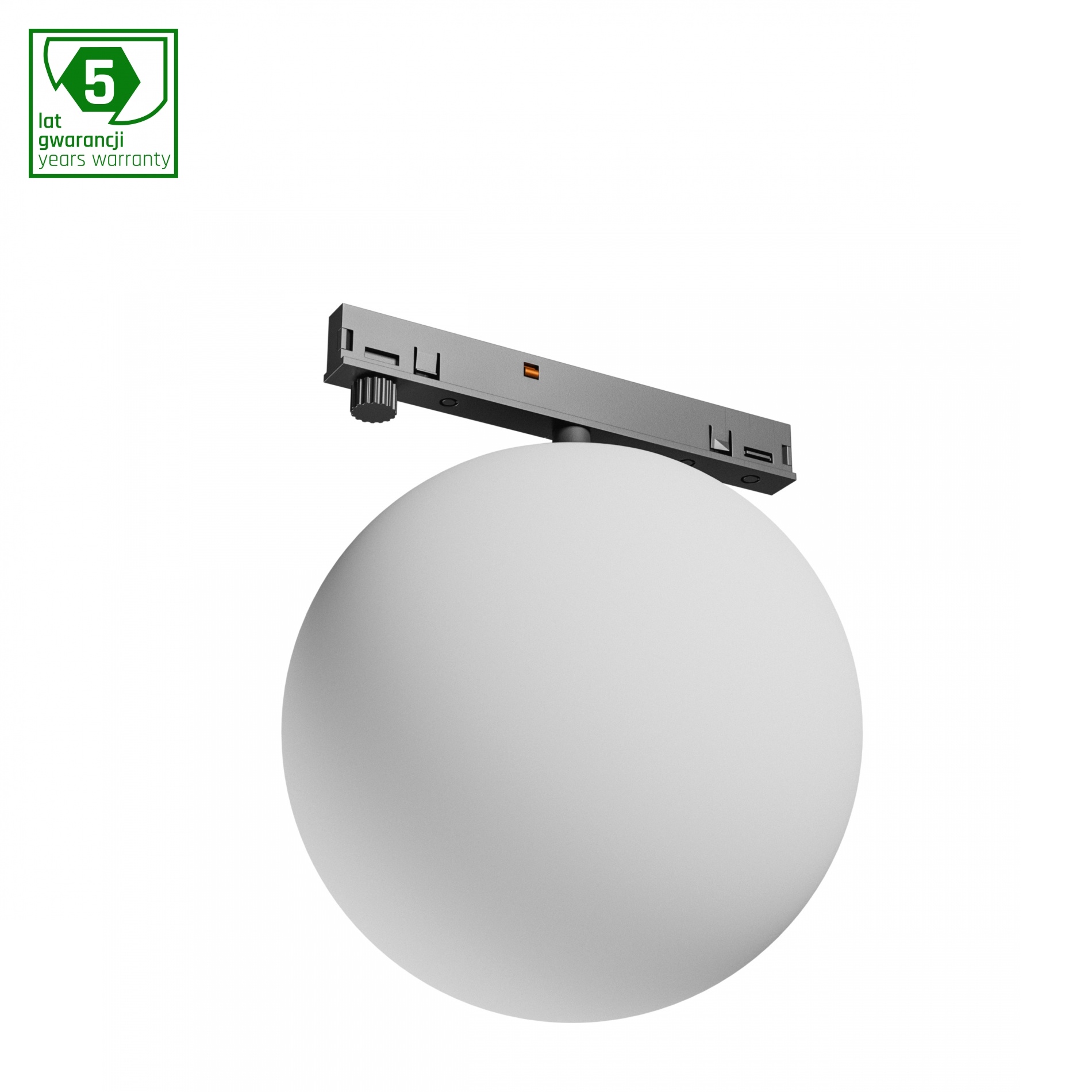 SYSTEM SHIFT NANO - GLOBE OPRAWA KULA 100x120MM 7W CZARNY 5 LAT GW.