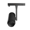 SYSTEM SHIFT NANO - SPOT ZOOM OPRAWA NA SZYNOPRZEWÓD 40x80x145MM 7W 15-45ST CZARNY 5 LAT GW.