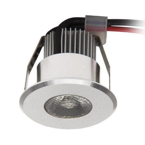 Oprawa wpuszczana LED HAXA 1,2W 3000K aluminium