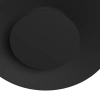 Czarny dysk oprawy LED SHIFT NANO SAUCER – widok od spodu
