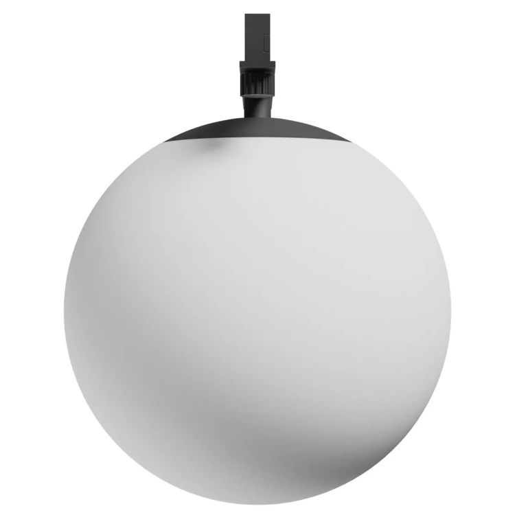 Oprawa kulista LED SHIFT NANO GLOBE z mocowaniem szynowym – widok z boku
