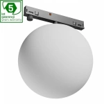 Oprawa kula LED Spectrum SHIFT NANO GLOBE 7W czarna do szyny 48V