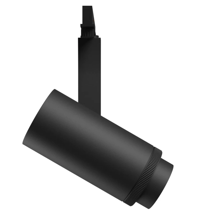 Czarna oprawa punktowa SHIFT NANO SPOT ZOOM – widok z boku