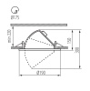 Regulowana oprawa LED HIMA 23W CRI90