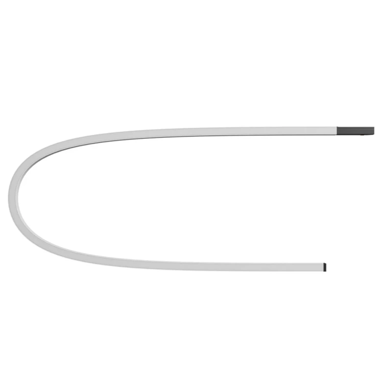 Pasek LED SHIFT NANO STRIPE M wygięty w kształt litery U – widok z góry