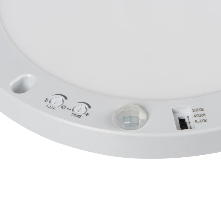 Oprawa downlight LED ERGA PIR 10-18W CCT-W z czujnikiem ruchu barwa 3000/4000/6500K max 1880lm kolor biały Gwarancja lat 5