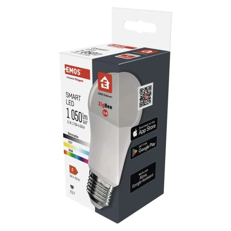 Żarówka RGB Zigbee EMOS GoSmart