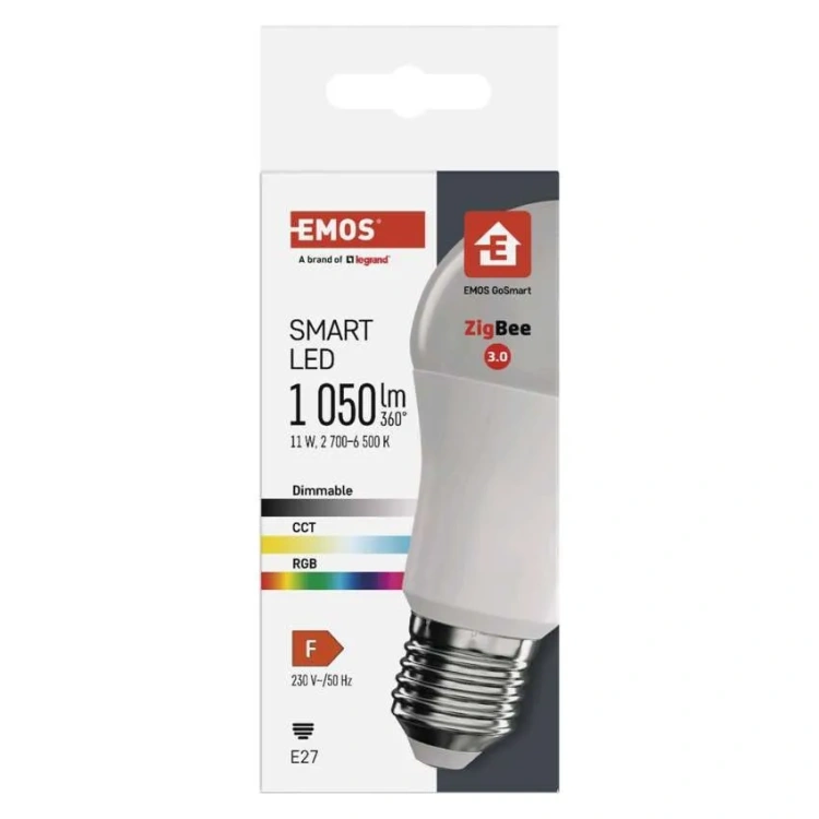 Żarówka LED E27 11W 1050lm EMOS GoSmart
