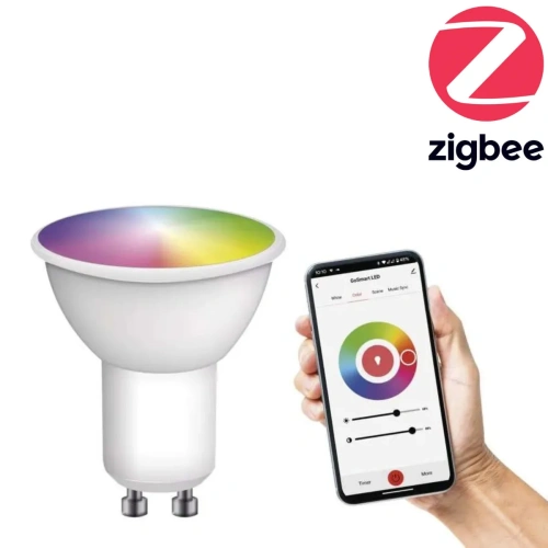 Żarówka Smart LED EMOS GoSmart MR16 GU10 4,8W RGB Zigbee