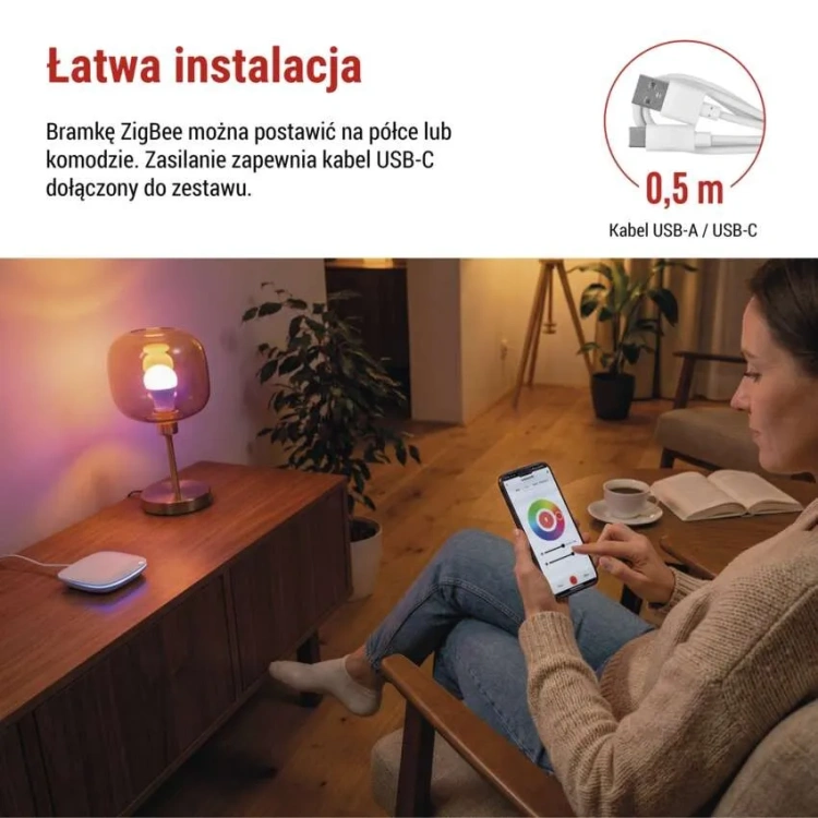 Bramka Zigbee 3.0 Bluetooth EMOS GoSmart IP-2000Z