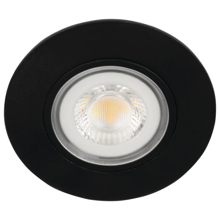 Kanlux FIZU CCT B czarne oczko LED do sufitu
