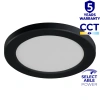 Czarna oprawa LED Kanlux ERGA 10-18W CCT-B 24614
