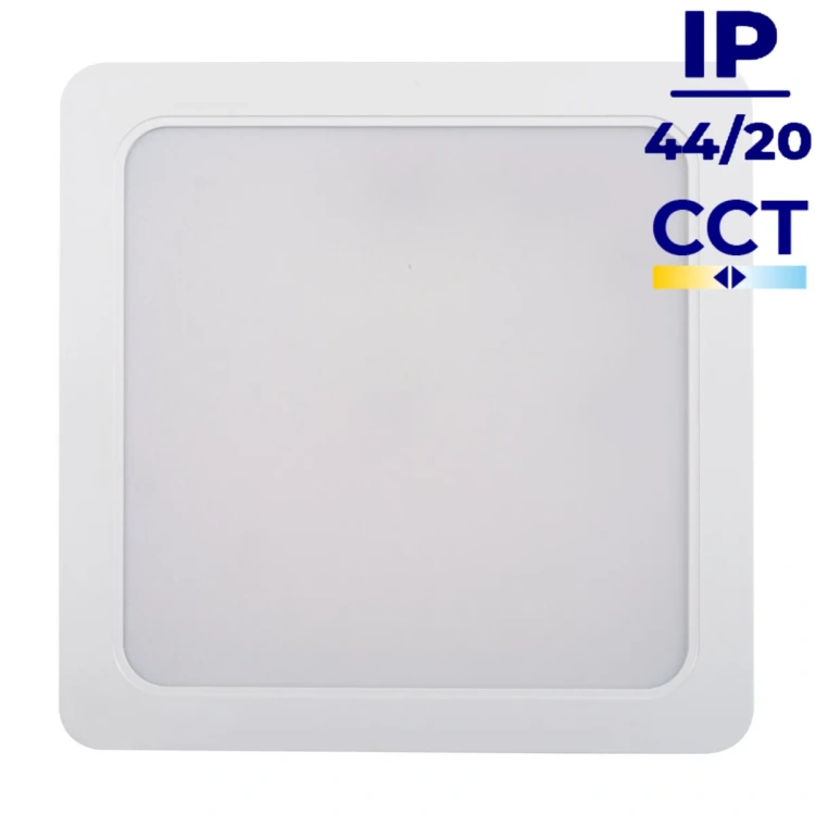 Kwadratowa oprawa podtynkowa LED Kanlux TAVO DL 18W CCT 36537