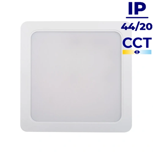 Kwadratowa oprawa podtynkowa LED Kanlux TAVO DL 12W CCT 36536