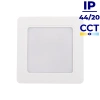 Kwadratowa oprawa podtynkowa LED Kanlux TAVO DL 9W CCT 36535