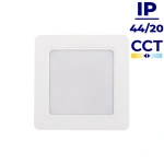 Kwadratowa oprawa podtynkowa LED Kanlux TAVO DL 5W CCT 36529