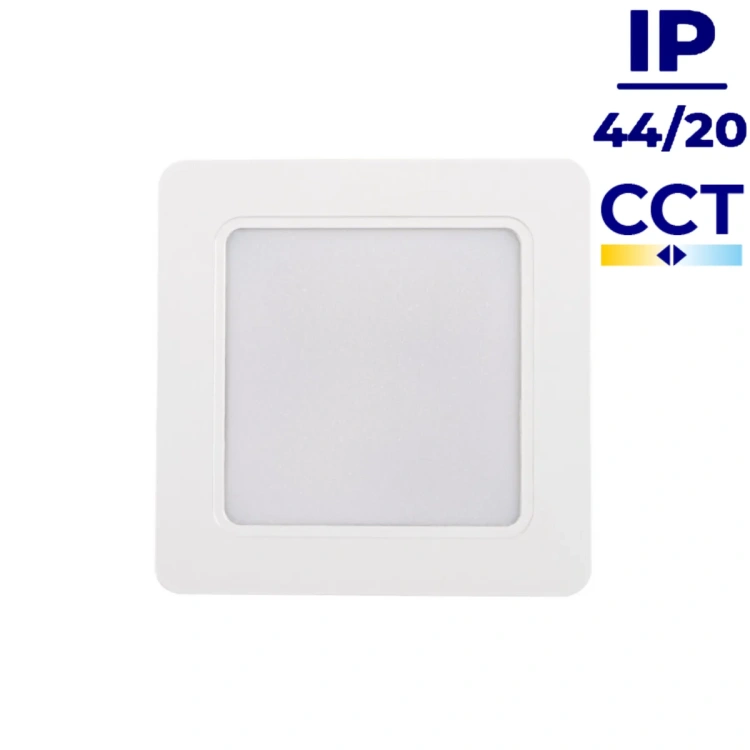 Kwadratowa oprawa podtynkowa LED Kanlux TAVO DL 5W CCT 36529