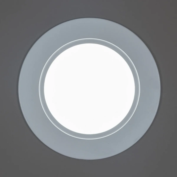 Okrągły downlight Kanlux TAVO LED w aranżacji łazienki