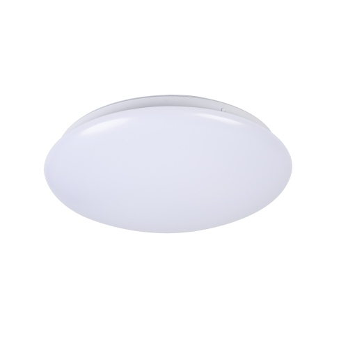 Plafoniera LED z czujnikiem ruchu CORSO 12W CCT-SE 12W 860 (WW)/1060 (NW)/960 (CW)lm 3000/4000/6500K IP44 kolor biały czujnik mikrofalowy
