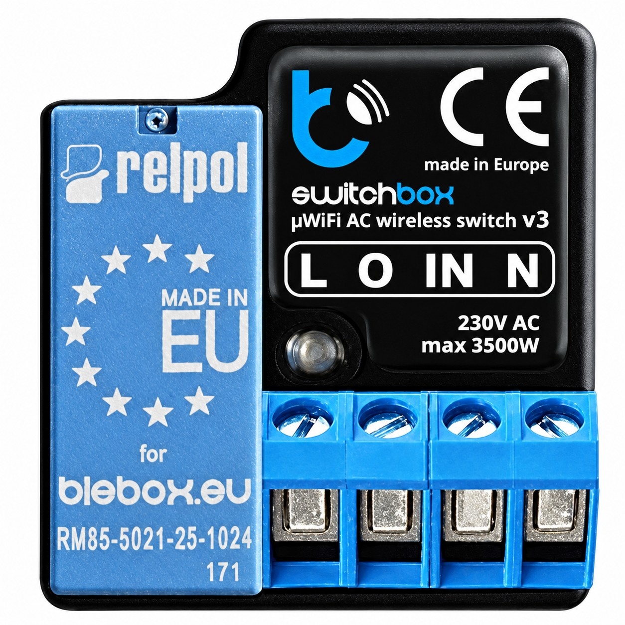 Sterownik WiFi switchBox BleBox 230V 16A