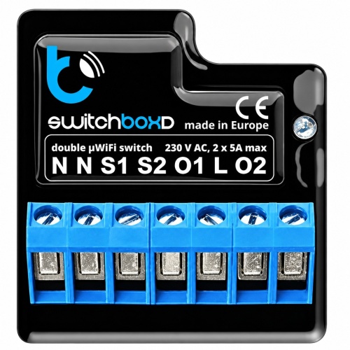 Podwójny sterownik WiFi switchBoxD BleBox