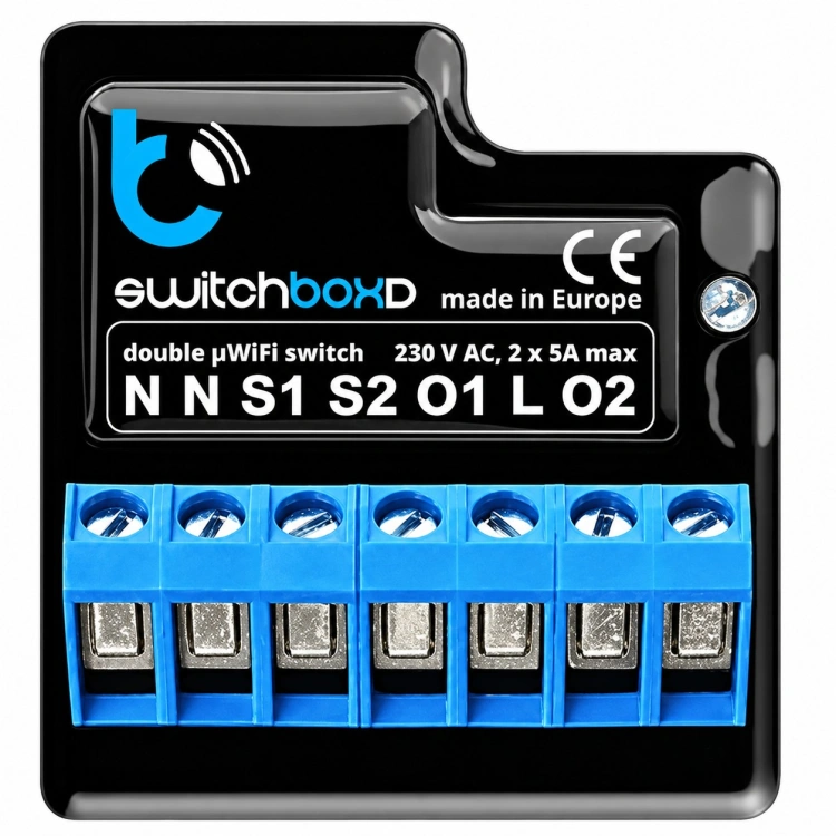 Podwójny sterownik WiFi switchBoxD BleBox