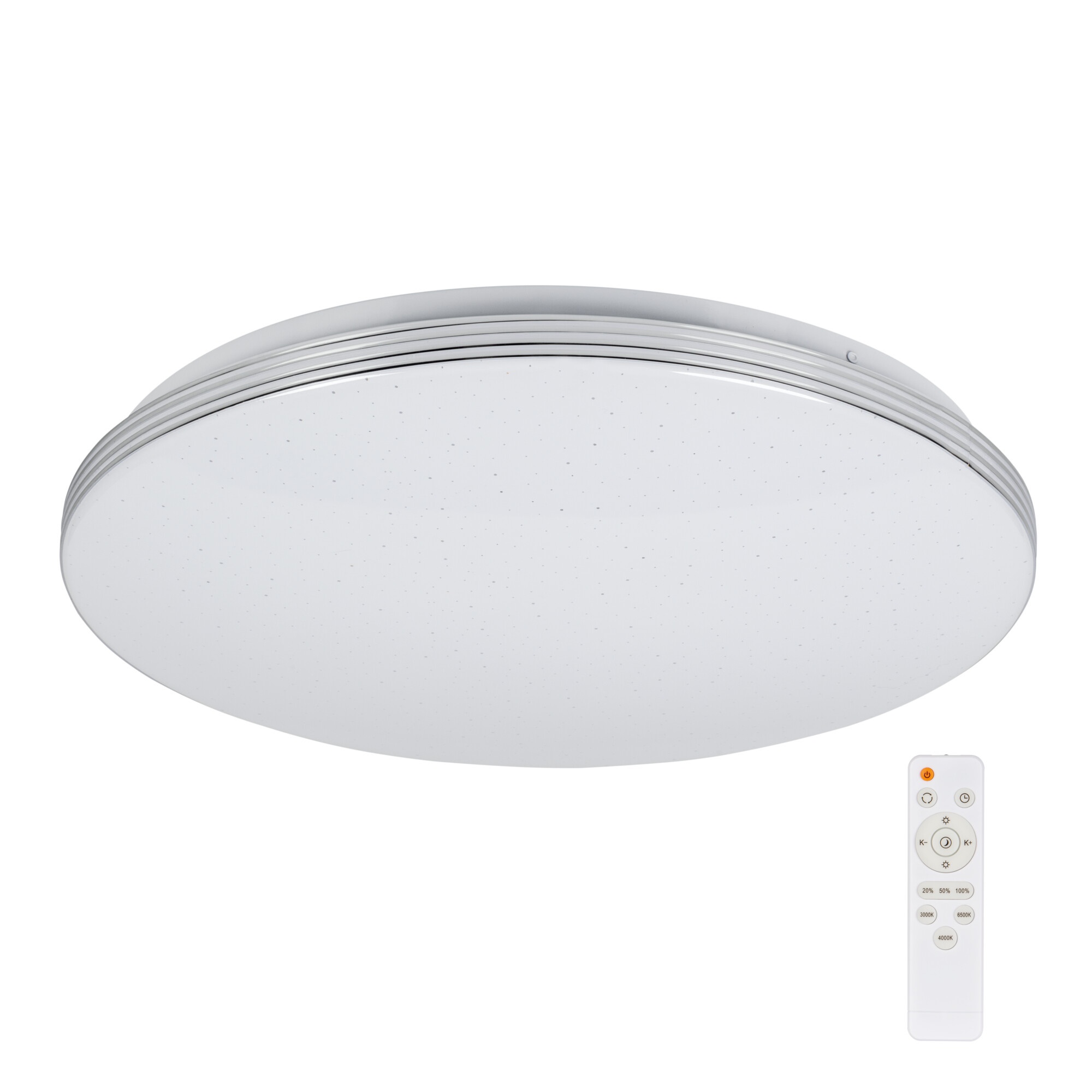 Plafoniera EXATE LED 38W CCT barwa 3000/4000/6500K max 2750lm okrągła 47cm kolor biały