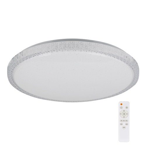 Plafoniera LUMKO LED 38W CCT barwa 3000/4000/6500K 2900lm okrągła 48cm kolor biały