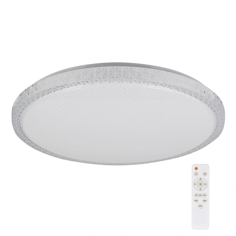 Plafoniera LUMKO LED 38W CCT barwa 3000/4000/6500K 2900lm okrągła 48cm kolor biały