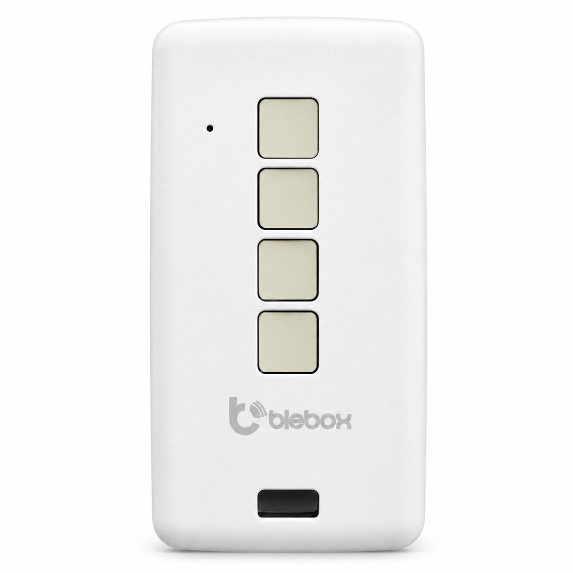 Biały pilot μRemote v2 do sterowników BleBox