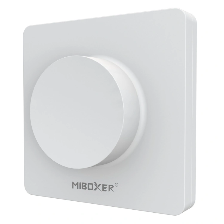 Panel kontrolny K1 / ściemnianie / CCT / 2,4G RF / 3VDC / biały / IP20 / Bergmen by MiBoxer