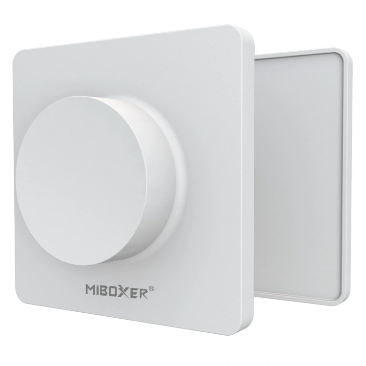 Panel kontrolny K1 / ściemnianie / CCT / 2,4G RF / 3VDC / biały / IP20 / Bergmen by MiBoxer