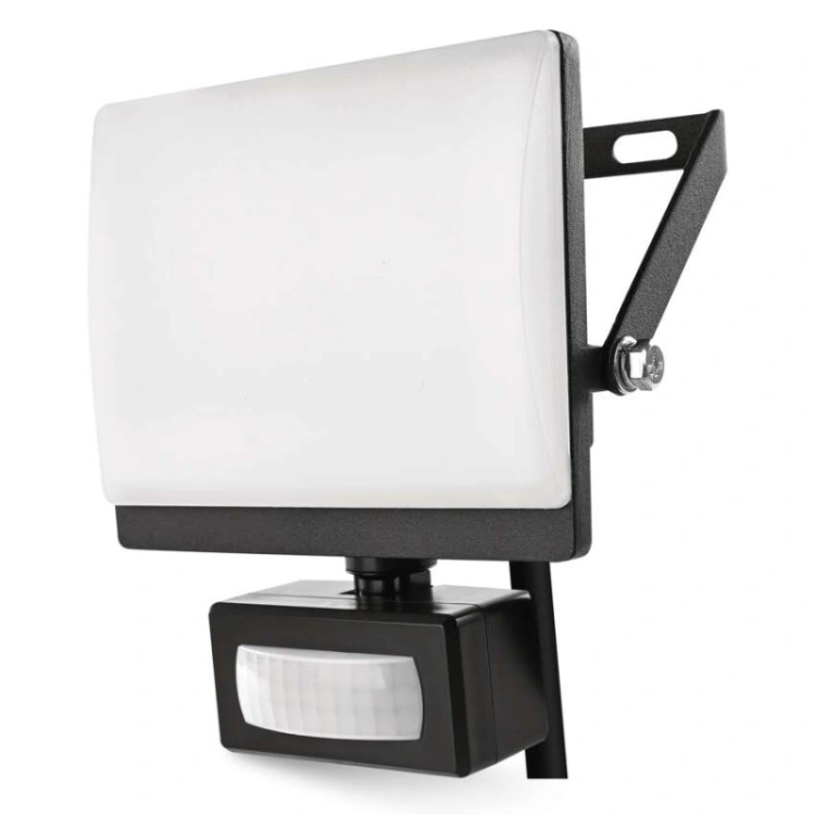 Naświetlacz LED TAMBO EVO z czujnikiem PIR, 20 W, 2000 lm, IP44, czarny