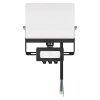 Naświetlacz LED TAMBO EVO z czujnikiem PIR, 20 W, 2000 lm, IP44, czarny