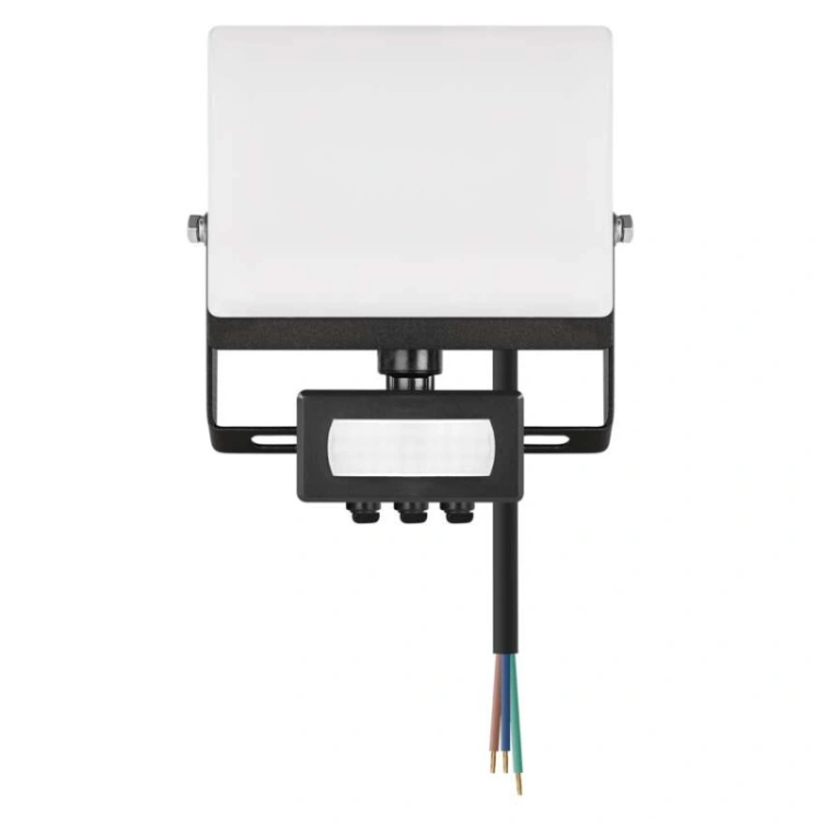 Naświetlacz LED TAMBO EVO z czujnikiem PIR, 20 W, 2000 lm, IP44, czarny