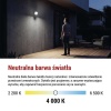 Naświetlacz LED TAMBO EVO z czujnikiem PIR, 20 W, 2000 lm, IP44, czarny