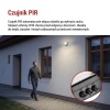 Naświetlacz LED TAMBO EVO z czujnikiem PIR, 20 W, 2000 lm, IP44, czarny