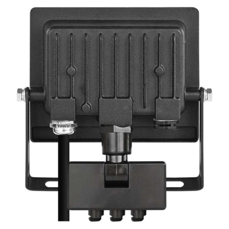 Naświetlacz LED TAMBO EVO z czujnikiem PIR, 20 W, 2000 lm, IP44, czarny