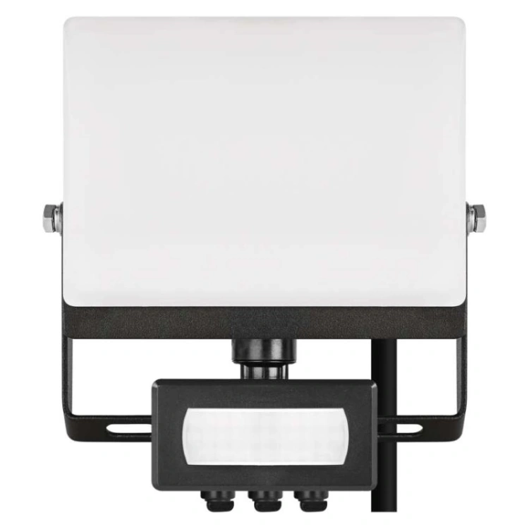 Naświetlacz LED TAMBO EVO z czujnikiem PIR, 20 W, 2000 lm, IP44, czarny