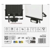 Naświetlacz LED TAMBO EVO z czujnikiem PIR, 30 W, 3000 lm, IP44, czarny