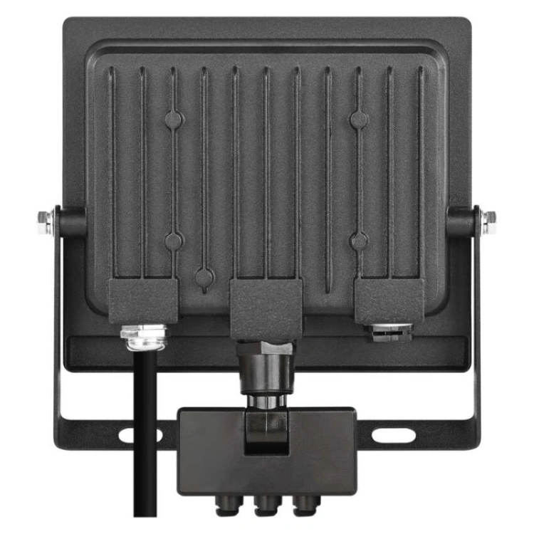 Naświetlacz LED TAMBO EVO z czujnikiem PIR, 30 W, 3000 lm, IP44, czarny